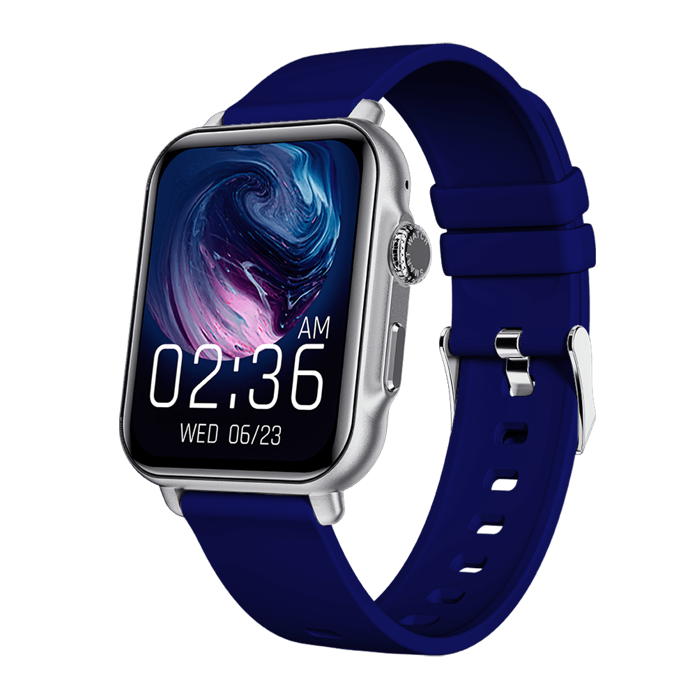 SMARTWATCH MIAMI CON CINTURINO IN SILICONE BLU