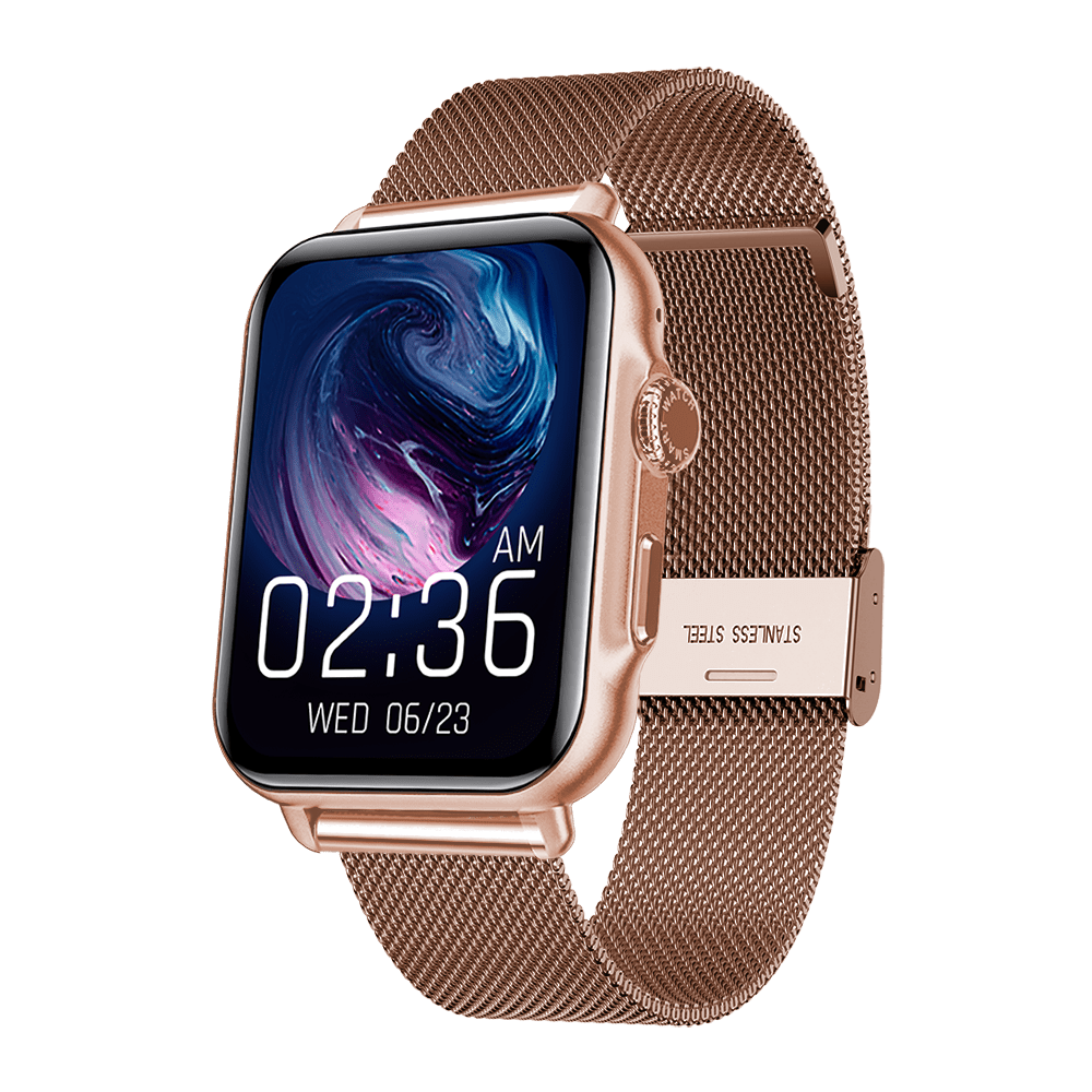 SMARTWATCH MIAMI CON CINTURINO IN ACCIAIO IP ROSE MAGLIA MILANO